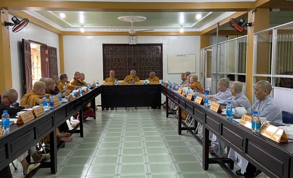 Tiền Giang: Ban Trị sự Phật giáo tỉnh họp triển khai một số công tác chuyên đề trọng tâm