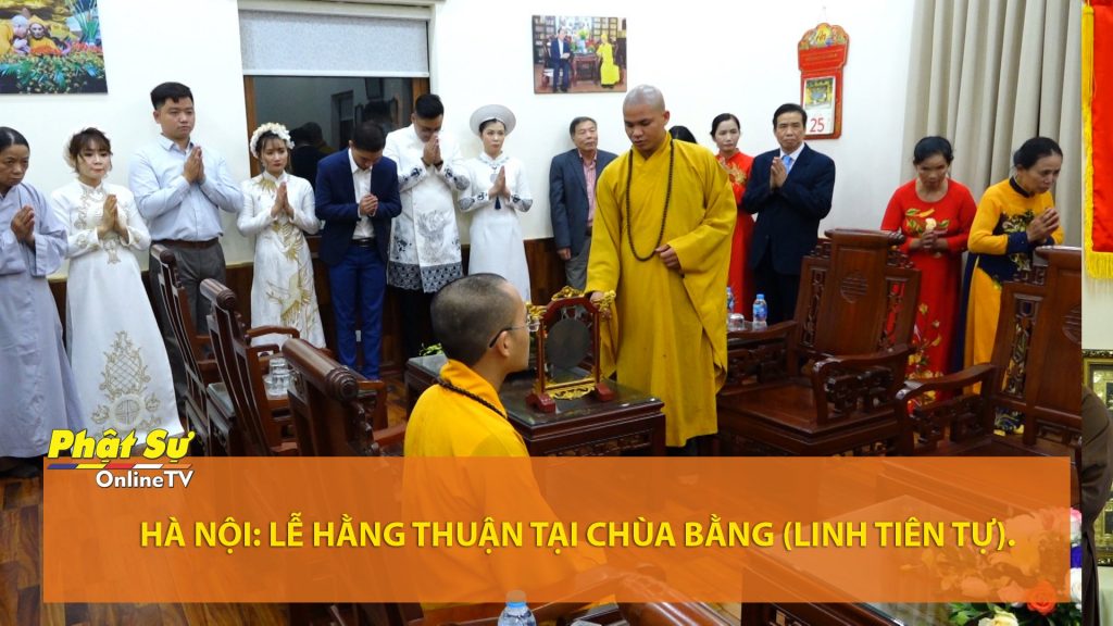 [Video] Hà Nội: Lễ hằng thuận tại chùa Bằng