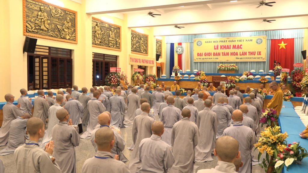 Tây Ninh: Đại Giới đàn Tâm Hòa IX truyền giới Sa-di, Sa-di Ni, Thức-xoa Ma-na