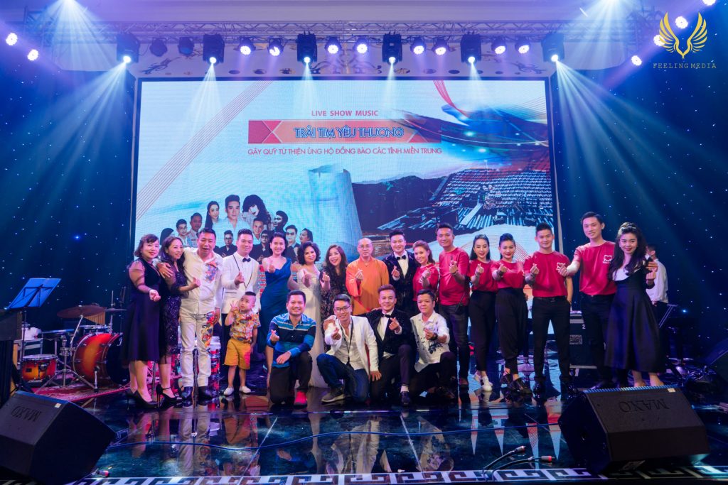Hải Phòng: Đêm nhạc “Trái Tim Yêu Thương” gây quỹ ủng hộ đồng bào miền Trung