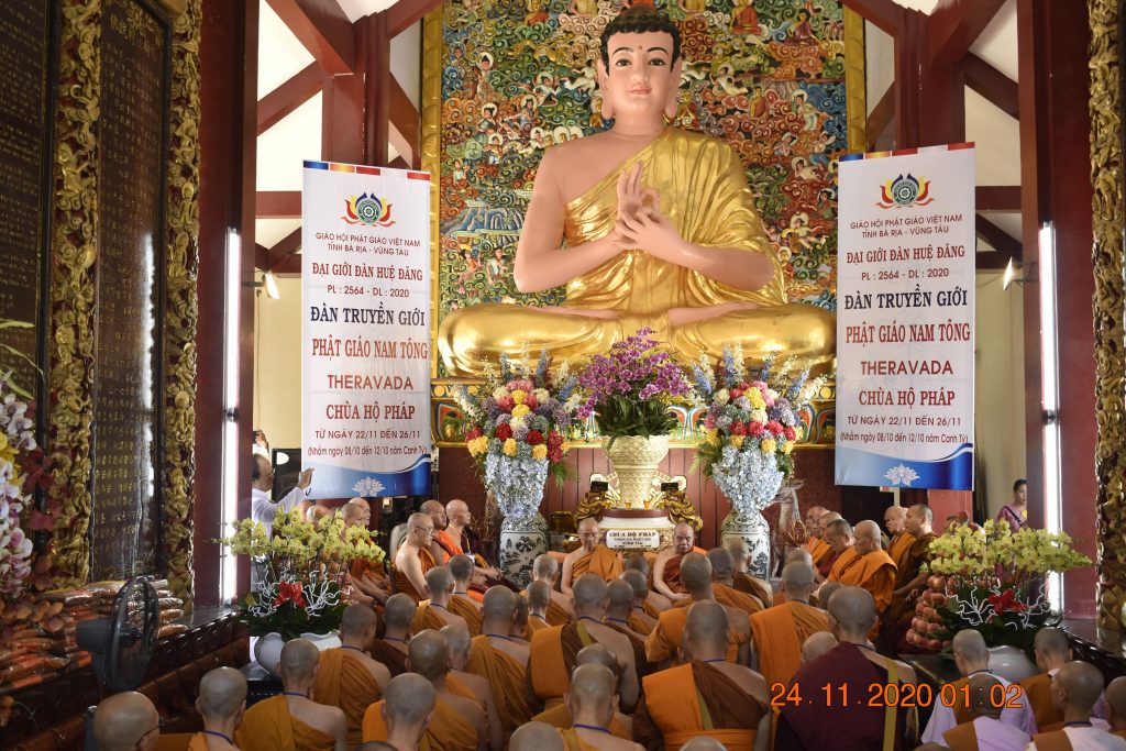 BR – VT: Khai mạc Tấn đàn truyền giới Hệ phái Nam tông Kinh - Đại giới đàn Huệ Đăng