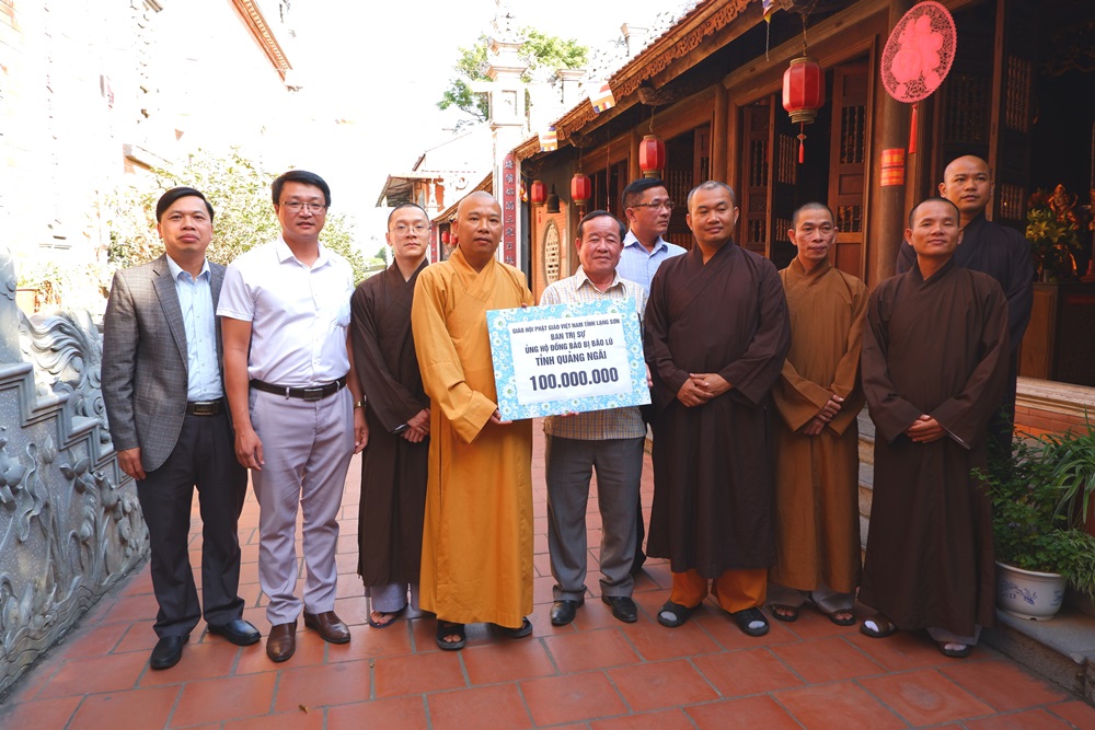 Lạng Sơn: Phật giáo tỉnh tiếp đón phái đoàn Sở Nội vụ và Ban Trị sự Phật giáo tỉnh Quảng Ngãi