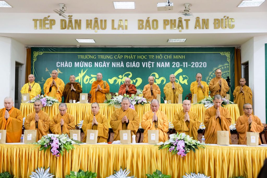 TP. HCM: Trường Trung cấp Phật học tổ chức chương trình “Hoài niệm ân sư” tri ân ngày nhà giáo Việt Nam 20/11