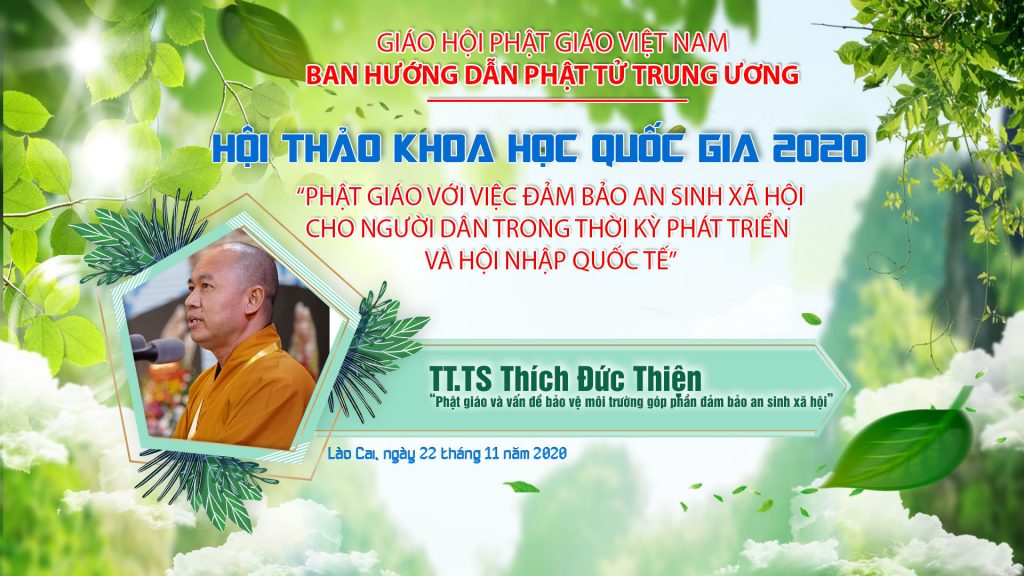 [Video] TT.TS THÍCH ĐỨC THIỆN Phát Biểu Tham Luận - Hội Thảo Khoa Học Quốc Gia 2020
