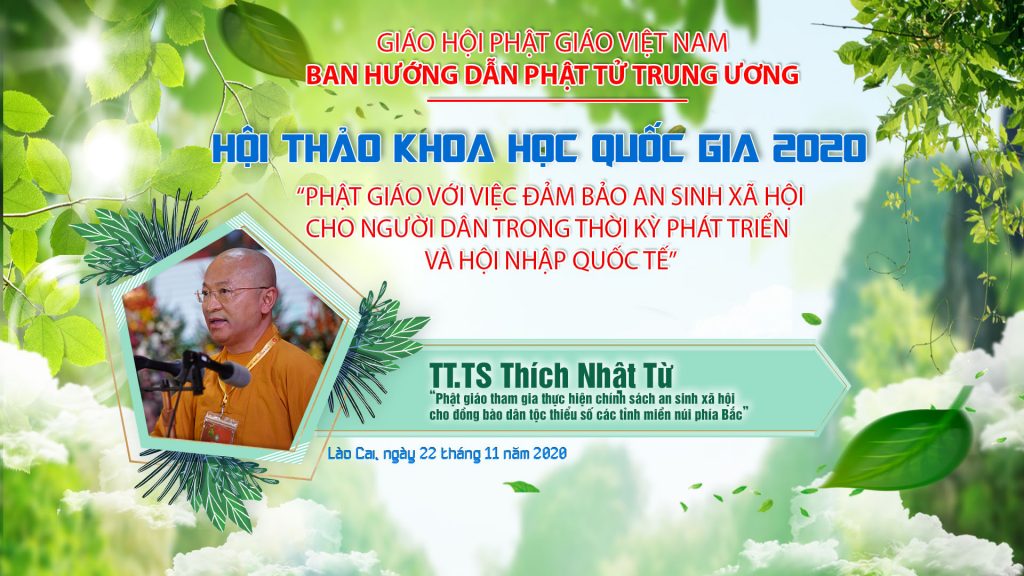 [Video] TT TS. Thích Nhật Từ Phát Biểu Tham Luận - Hội Thảo Khoa Học Quốc Gia 2020