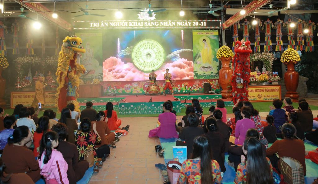 Hà Nội: Chùa Tân Hải tổ chức Tri ân người thầy khai sáng nhân ngày 20-11