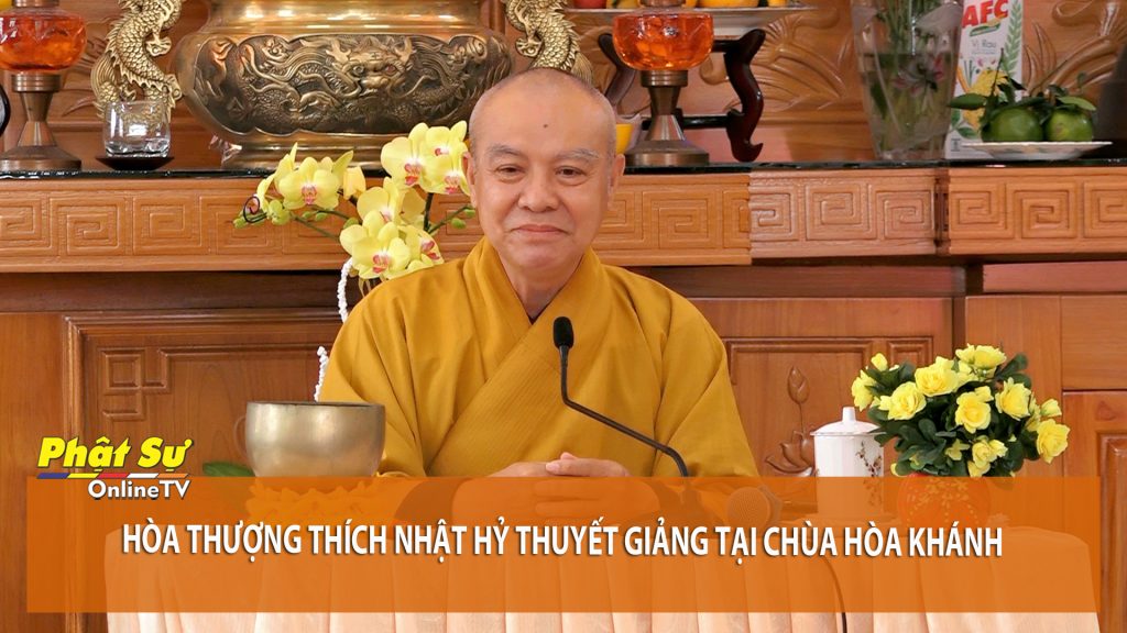 [Video] TP.HCM: Hòa thượng Thích Nhật Hỷ thuyết giảng tại chùa Hòa Khánh