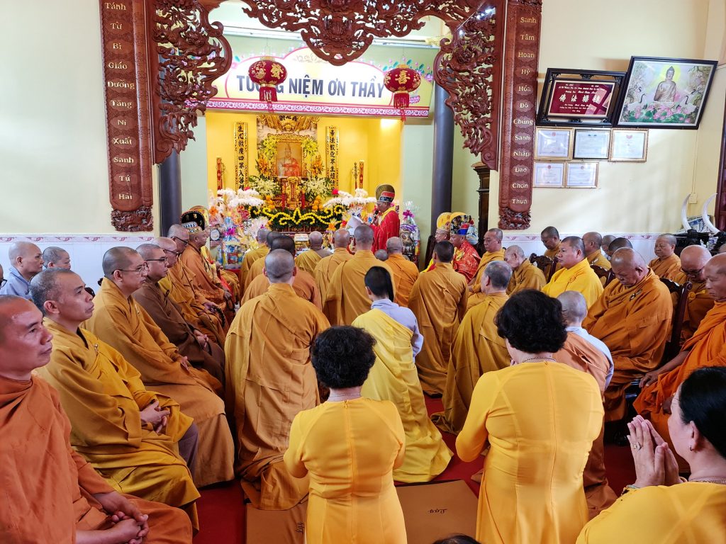 Sóc Trăng: Trang nghiêm lễ Húy kỵ cố Hòa thượng Thích Thiện Sanh lần thứ I