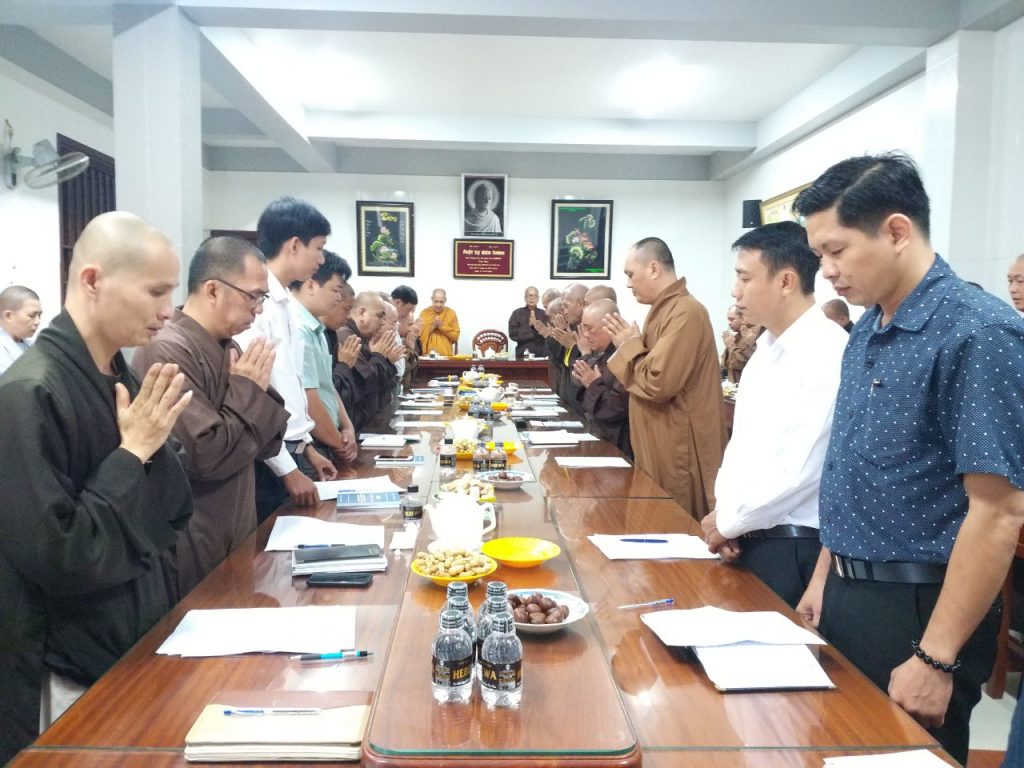 Bến Tre: Ban Trị Sự GHPGVN tỉnh hội nghị tổng kết công tác Phật sự năm 2020