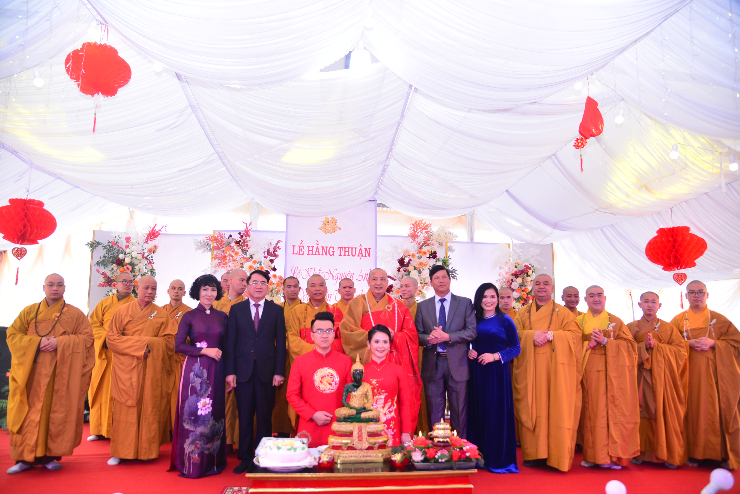 Hải Phòng: Lễ Hằng Thuận cho đôi bạn trẻ tại Tổ đình Thắng Phúc