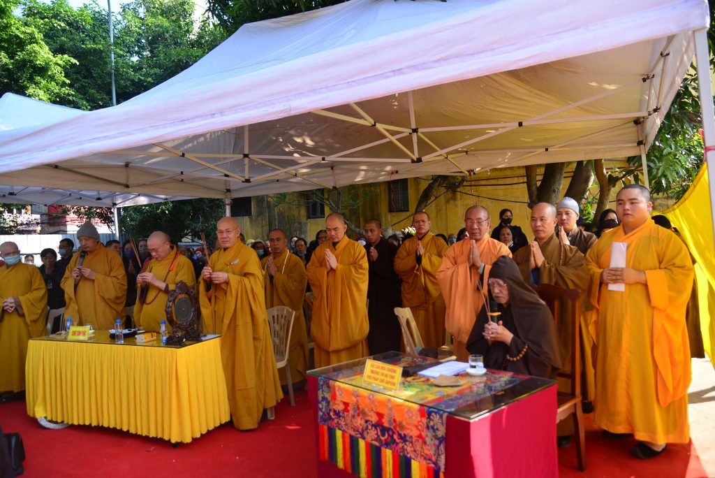 Hải Phòng: Lễ rót đồng đúc Đại Hồng Chung tại trụ sở Ban Trị sự GHPGVN thành phố