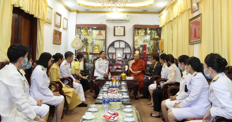 TP.HCM: Tổng lãnh sự Thái Lan dự lễ kỷ niệm 93 năm Quốc Khánh Vương Quốc Thái Lan tại chùa Phổ Minh  
