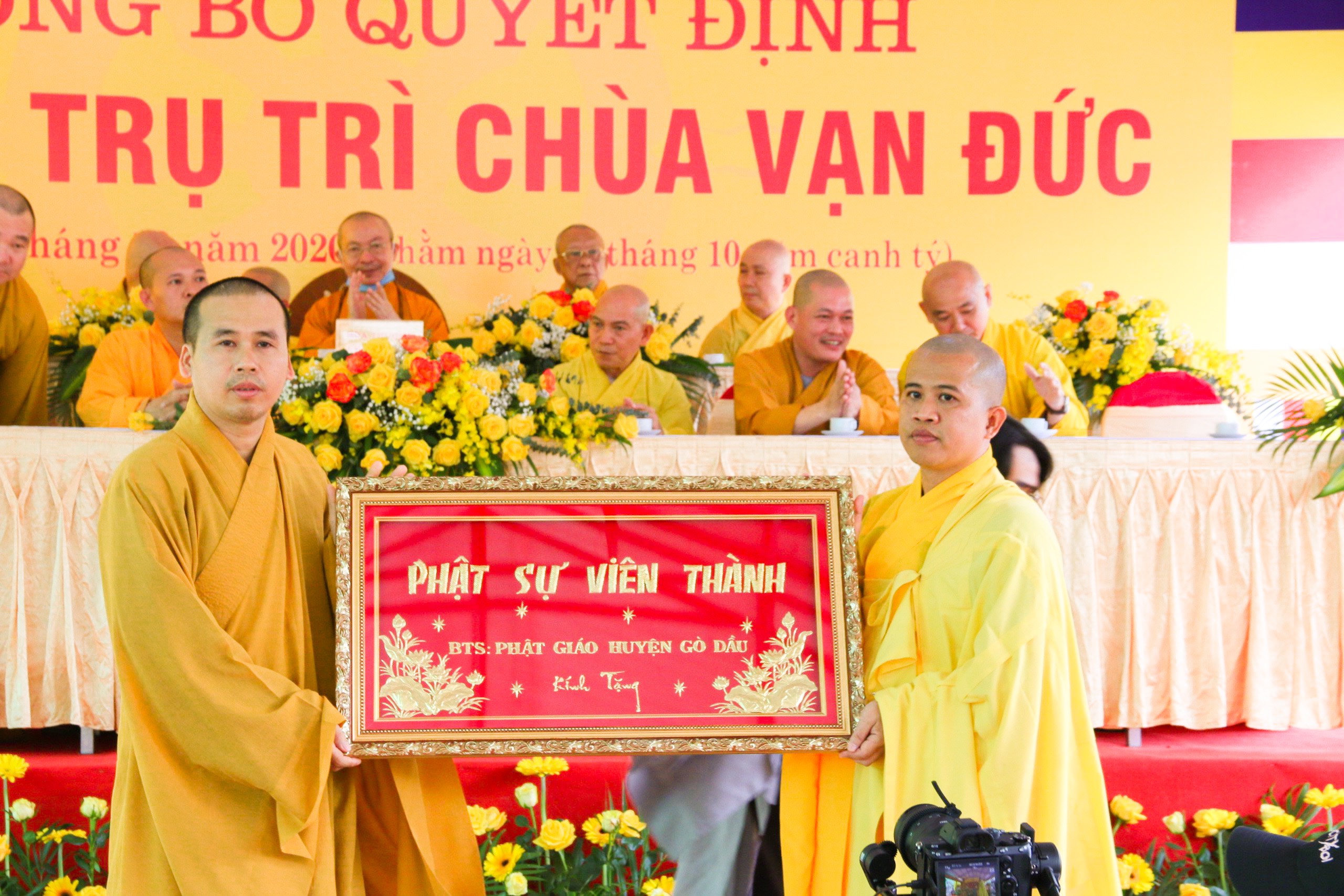 Tây Ninh: Bổ nhiệm trụ trì chùa Vạn Đức
