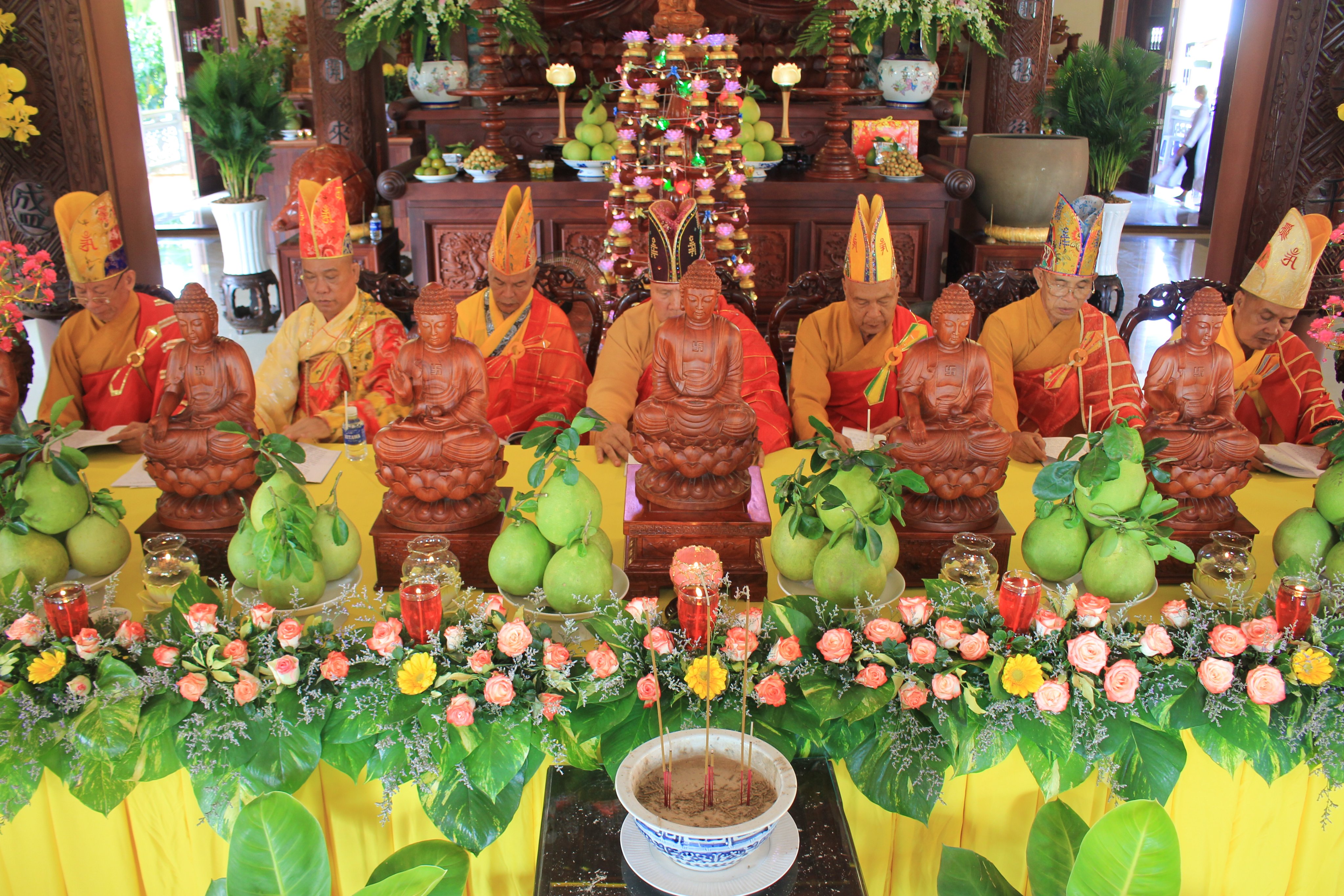 Tiền Giang: Chùa Hội Phước tổ chức lễ Hoàn đàn Dược Sư Thất Châu