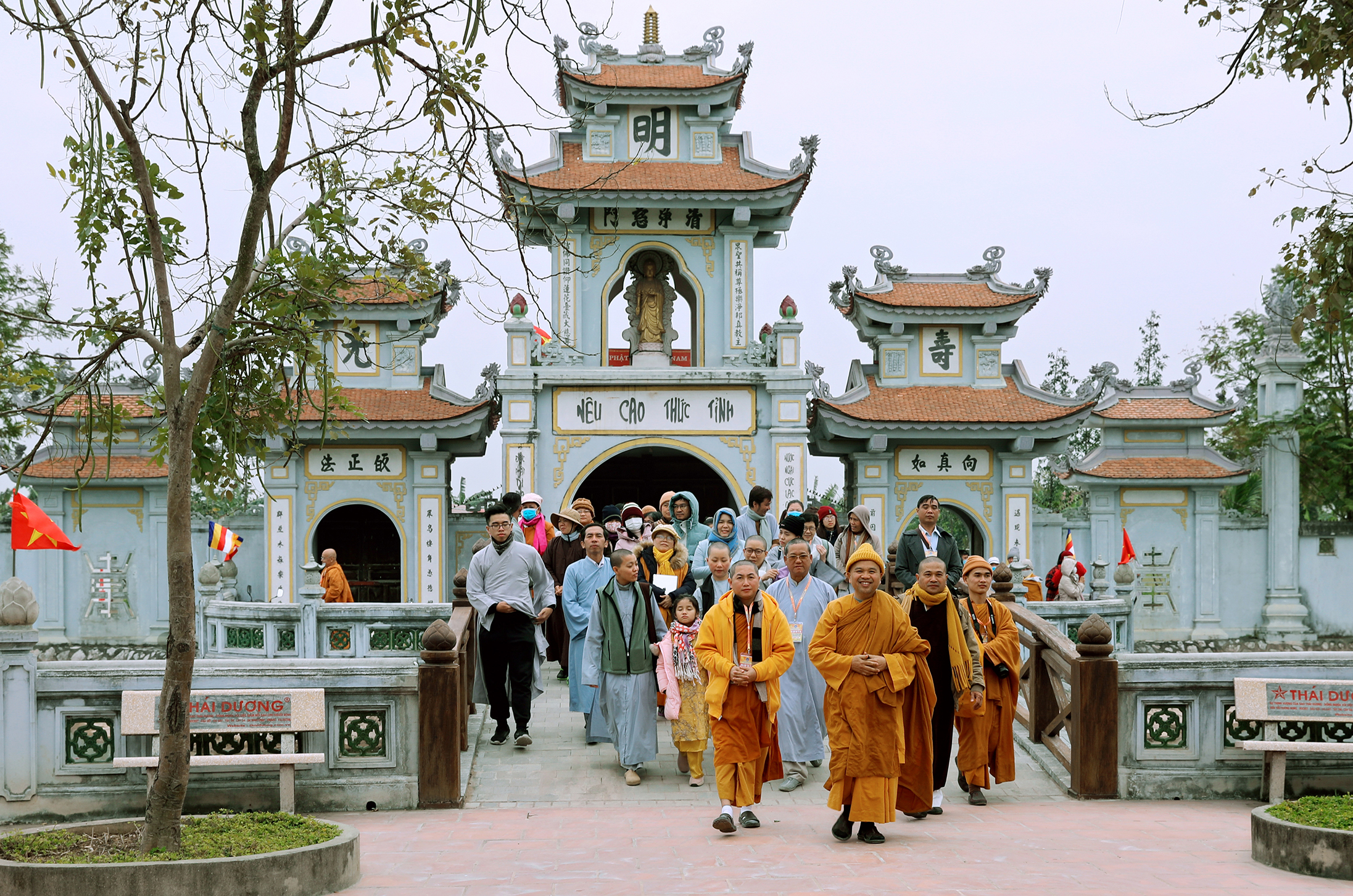 Phóng sự: Hành hương về miền đất Phật - Hệ đào tạo từ xa HVPGVN (TP.HCM) ngày thứ tư kết thúc hành trình