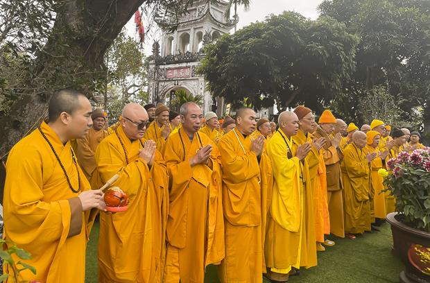 Nam Định: Tuần lâm Tiểu tường (Giỗ đầu) tưởng niệm Trưởng lão Hòa thượng Thích Minh Tâm