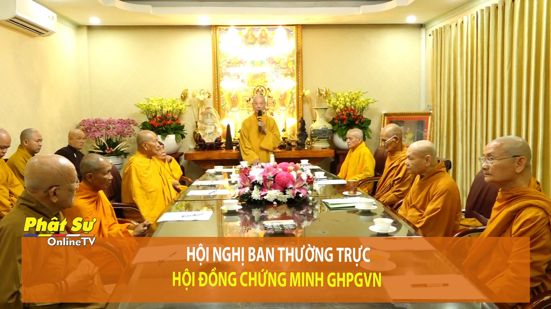 [Video] TP. HCM: Hội nghị Ban Thường trực Hội đồng Chứng minh GHPGVN