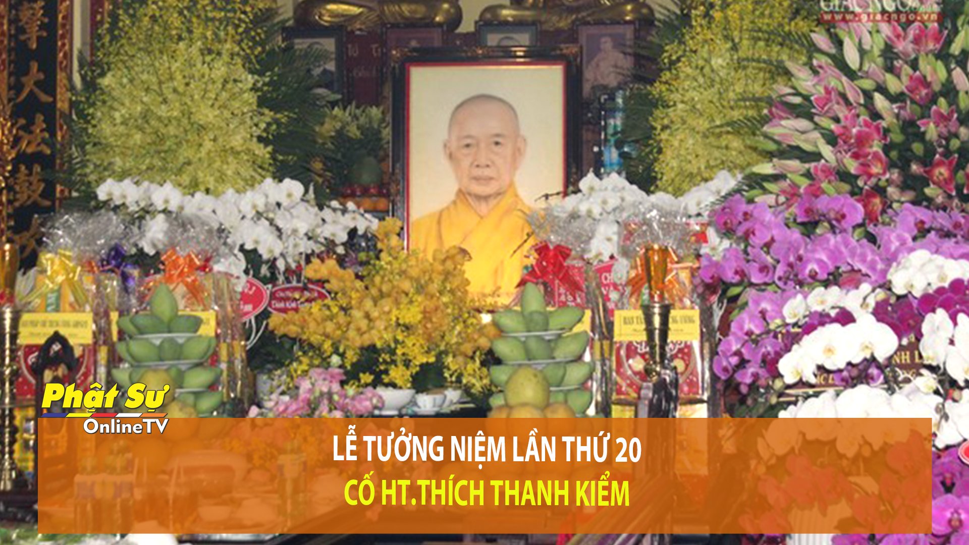 [Video] TP.HCM: Lễ tưởng niệm lần thứ 20 cố HT. Thích Thanh Kiểm