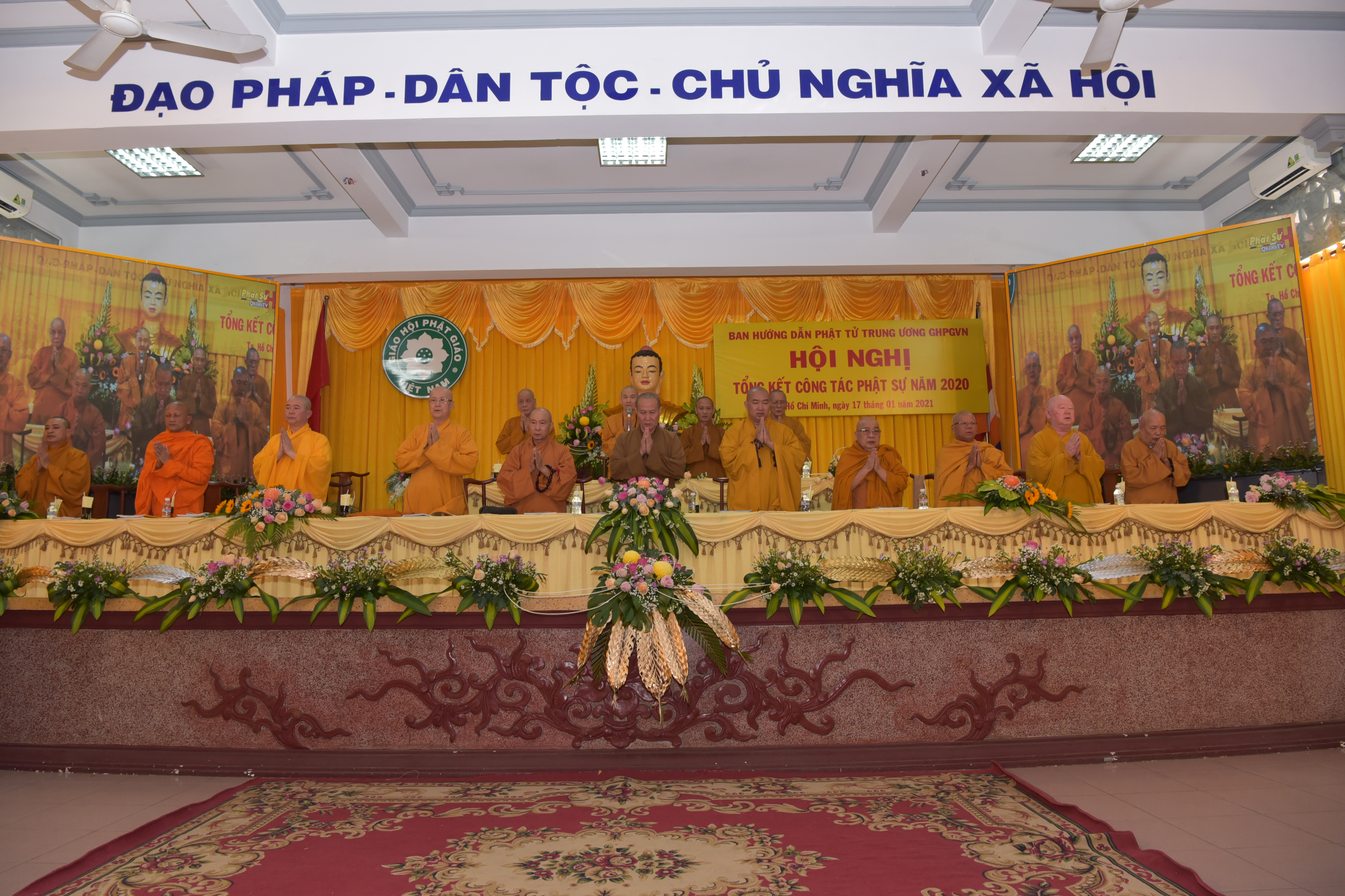 Ban Hướng dẫn Phật tử Trung ương tổng kết công tác Phật sự năm 2020