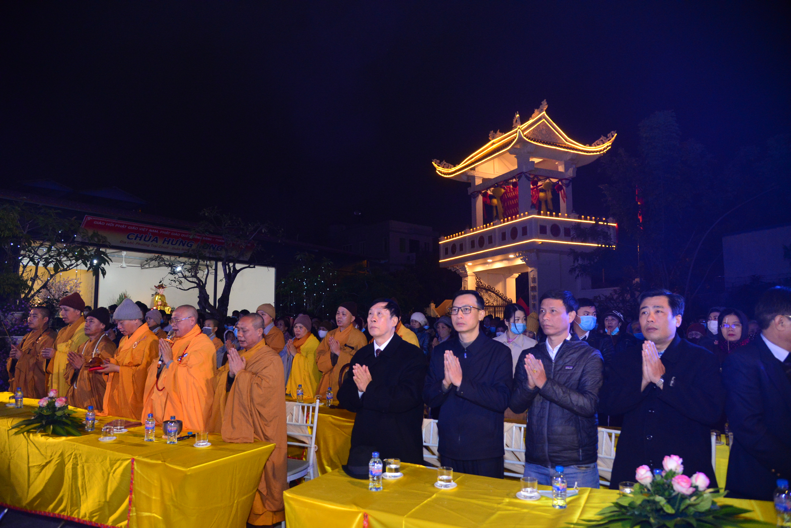 Hải Phòng: Lễ khánh thành Gác chuông và khai Đại Hồng Chung chùa Hưng Long