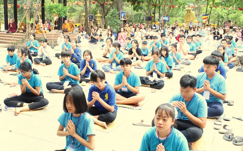 Đồng Nai: Nét đẹp khóa tu học đầu năm 2021 tại Thiền viện Phước Sơn