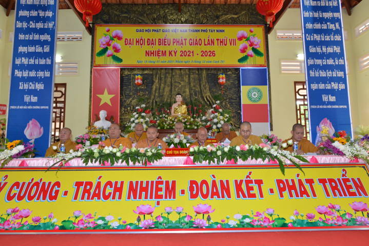 Tây Ninh: Ban Trị sự BTS GHPGVN thành phố tổ chức "Đại hội đại biểu nhiệm kỳ 2021 - 2026"