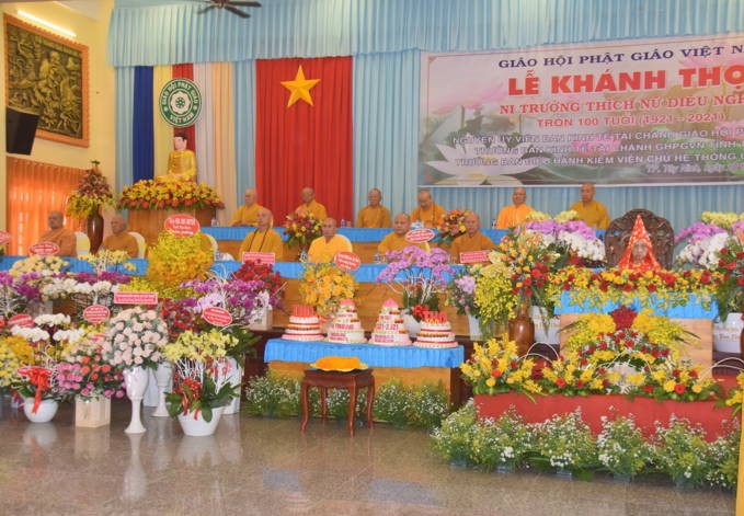 Tây Ninh: BTS tỉnh tổ chức lễ Khánh thọ Ni trưởng Thích Nữ Diệu Nghĩa