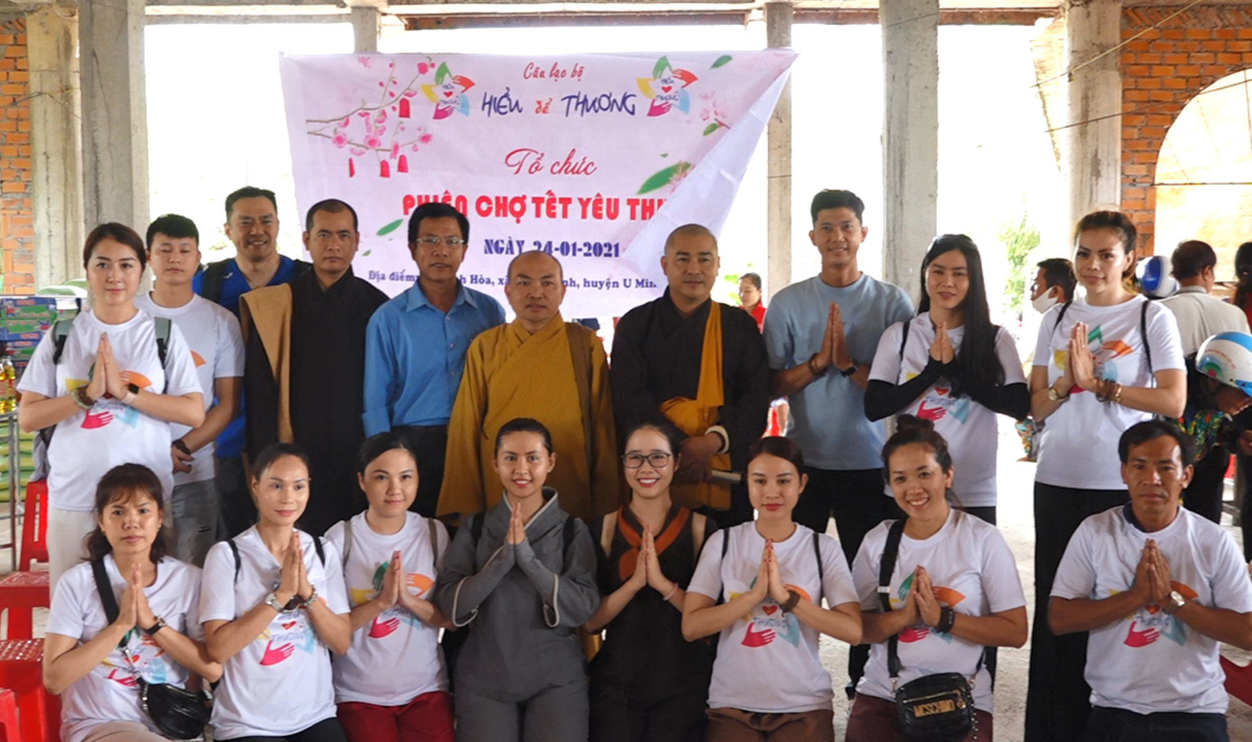 Kiên Giang: Phiên chợ Tết yêu thương cho bà con có hoàn cảnh khó khăn tại huyện U Minh Thượng