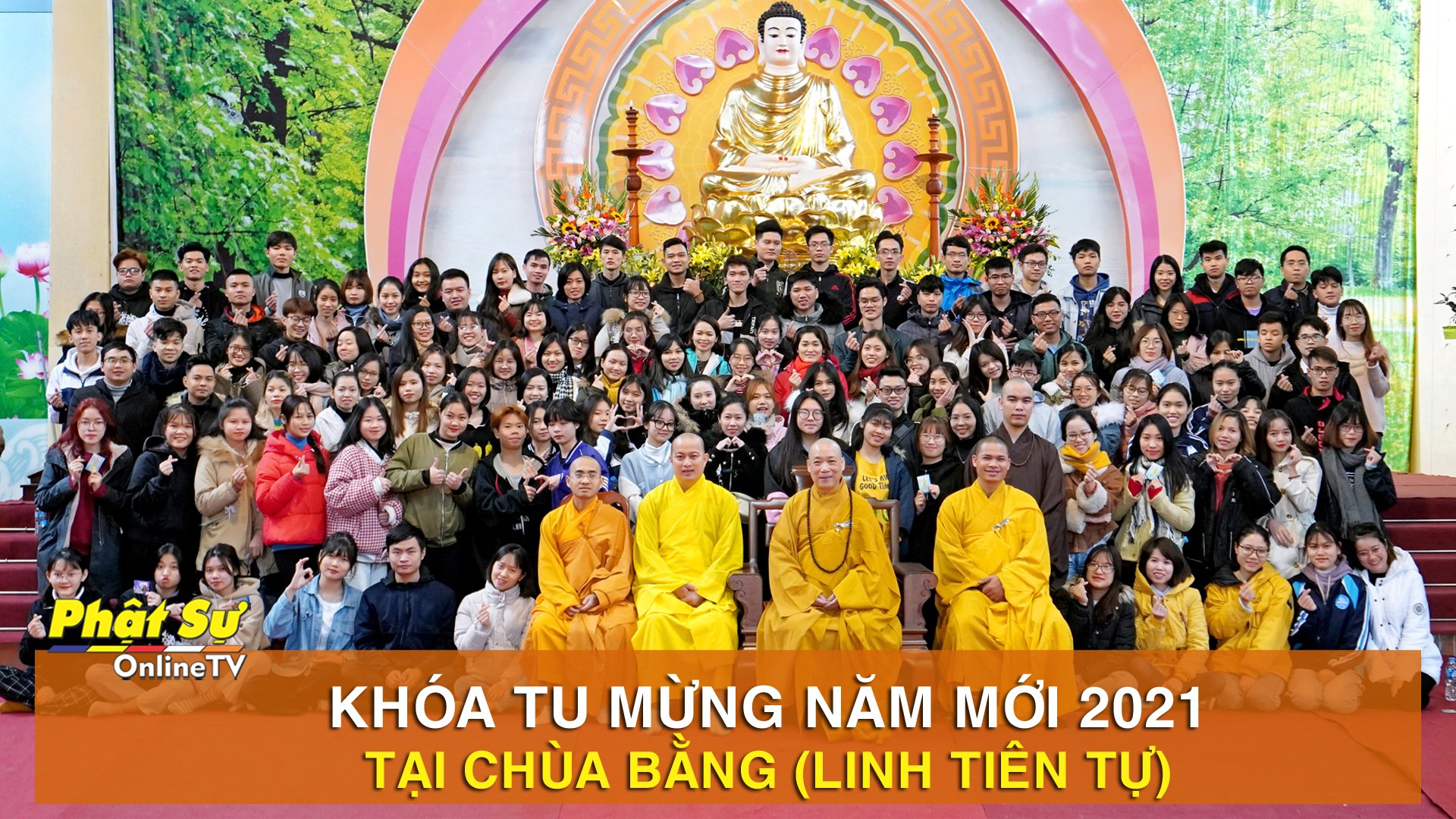 [Video] Hà Nội: Khóa tu chúc mừng năm mới 2021 tại chùa Bằng Linh Tiên Tự