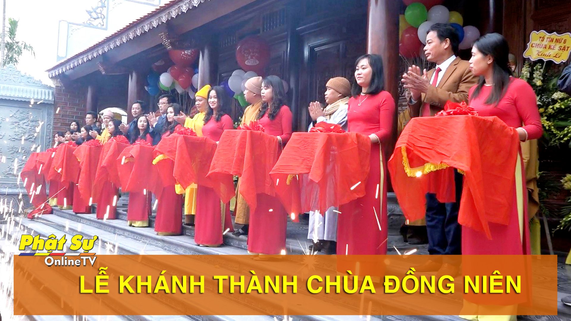 [Video] Hải Dương: Lễ khánh thành chùa Đồng Niên
