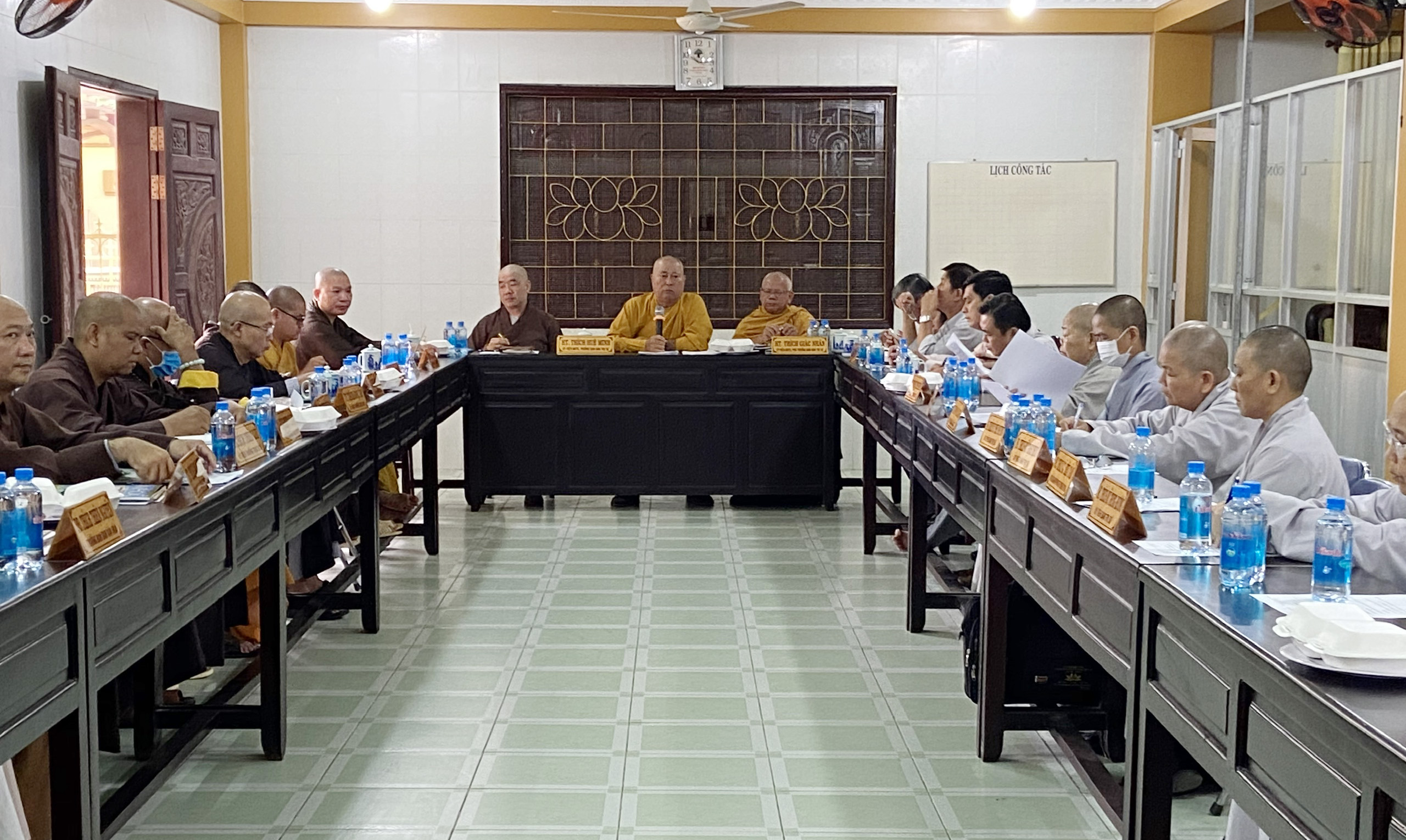 Tiền Giang: Ban Trị sự Phật giáo tỉnh họp mở rộng triển khai công tác tổ chức Đại hội Đại biểu Phật giáo cấp huyện