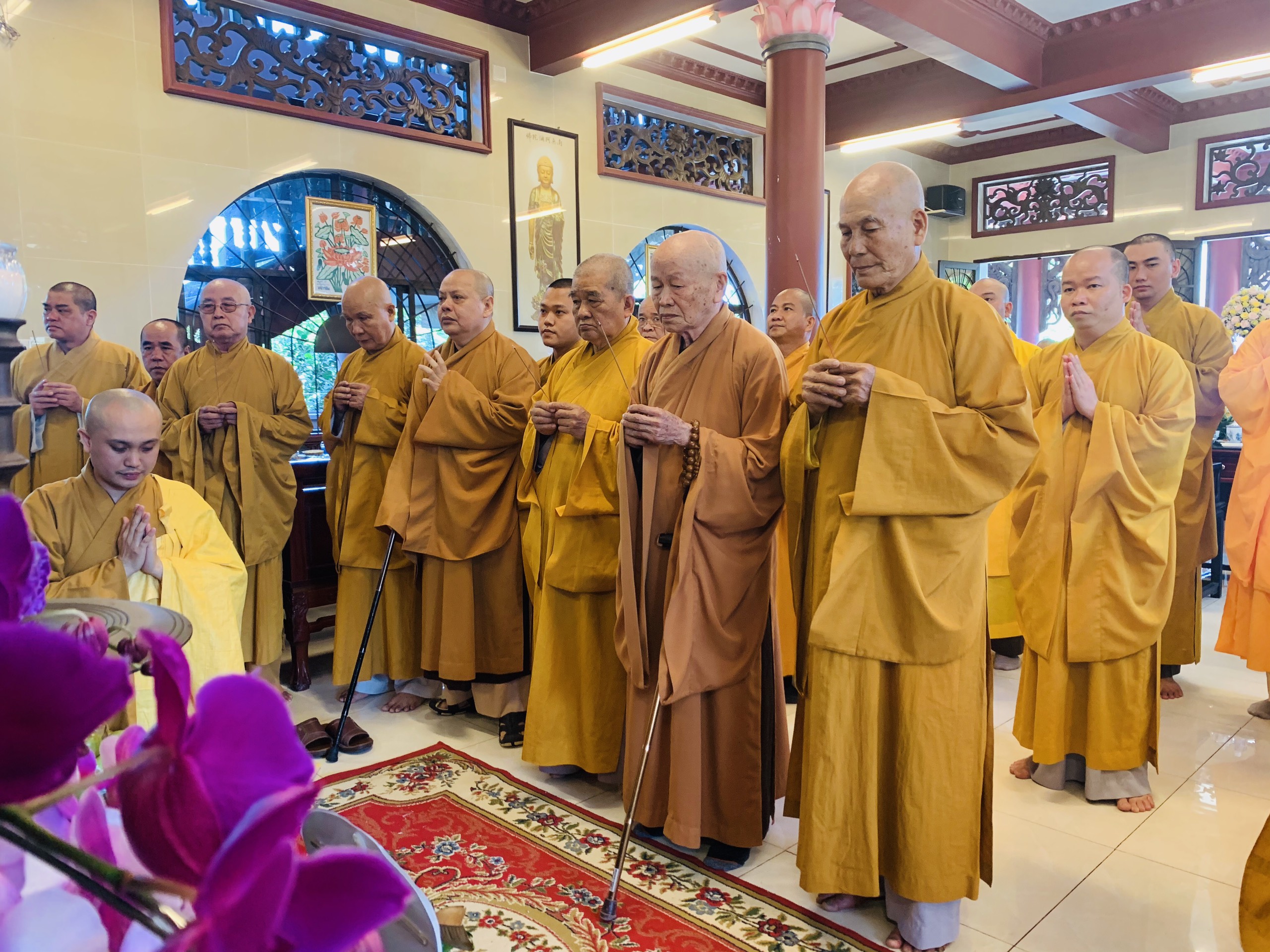 Vĩnh Long: Lễ tưởng niệm lần thứ 4 cố HT.Thích Thiện Bình tại chùa Giác Long