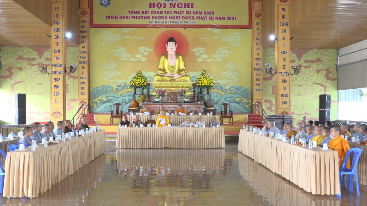 Đồng Nai: Ban Từ thiện Xã hội Phật giáo tỉnh tổng kết năm 2020