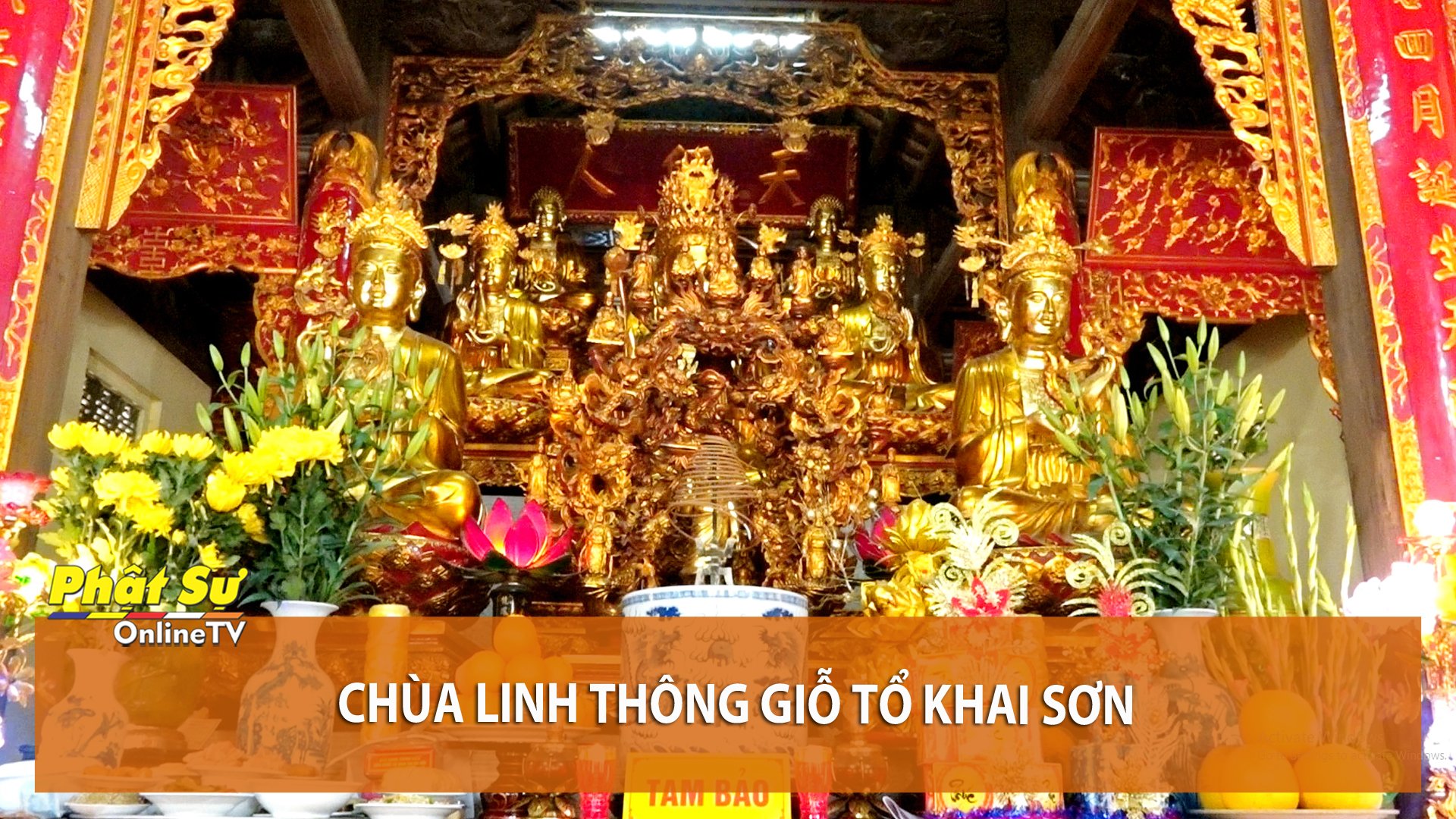 [Video] Hà Nội: Chùa Linh Thông giỗ tổ khai sơn