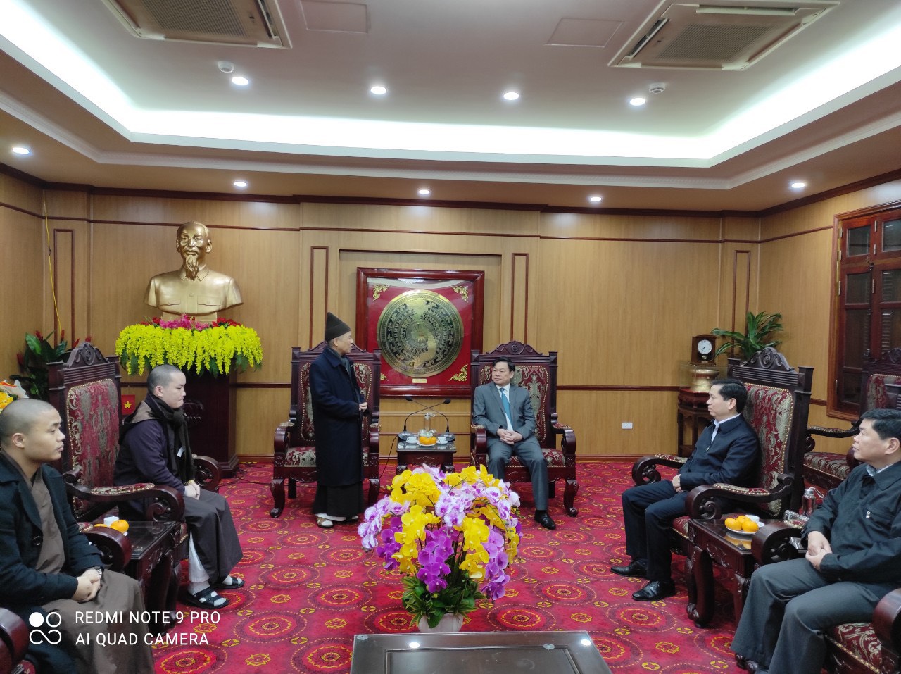 Bắc Kạn: Ban Trị sự GHPGVN chúc Tết lãnh đạo tỉnh