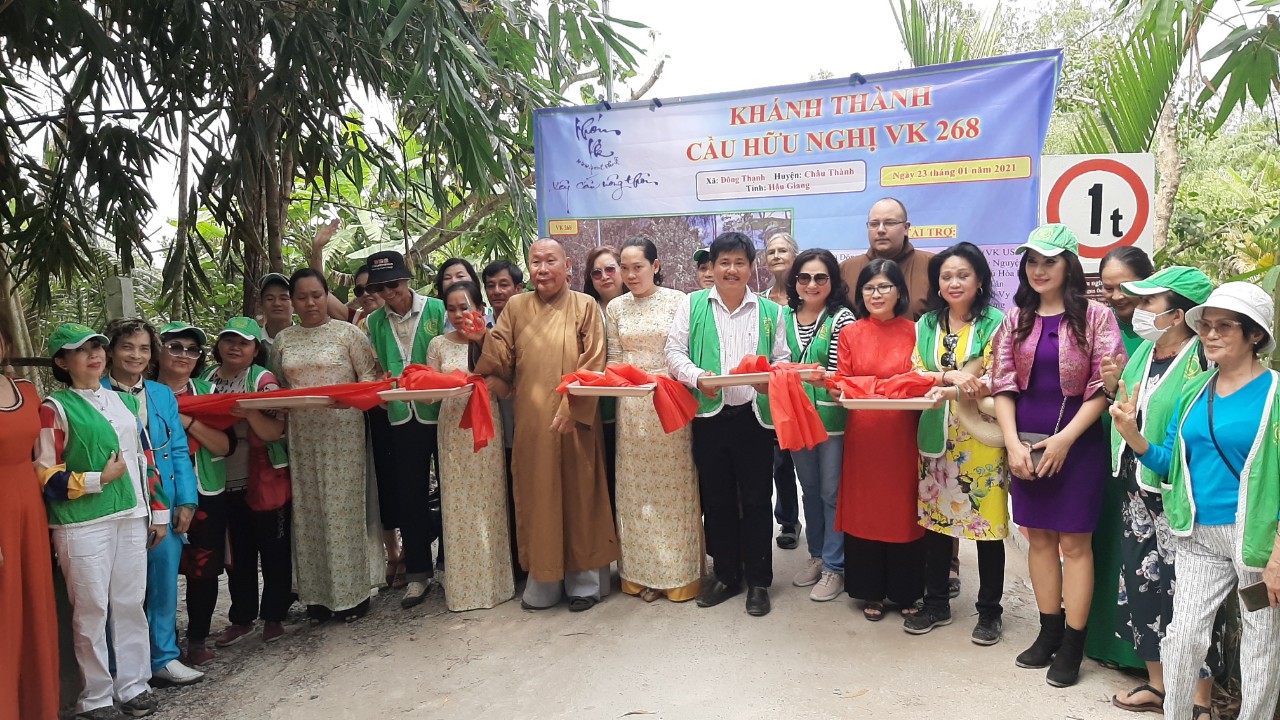 Hậu Giang: Khánh thành và bàn giao 2 cây cầu nông thôn tại xã Đông Thành và Đông Phước