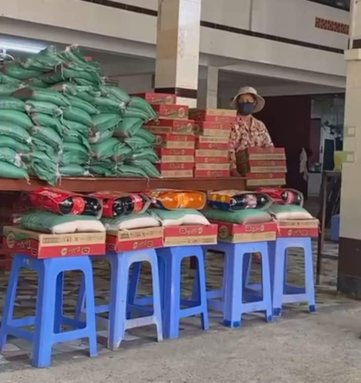 Bà Rịa Vũng Tàu: Tịnh xá Ngọc Lâm trao quà Tết Tân Sửu