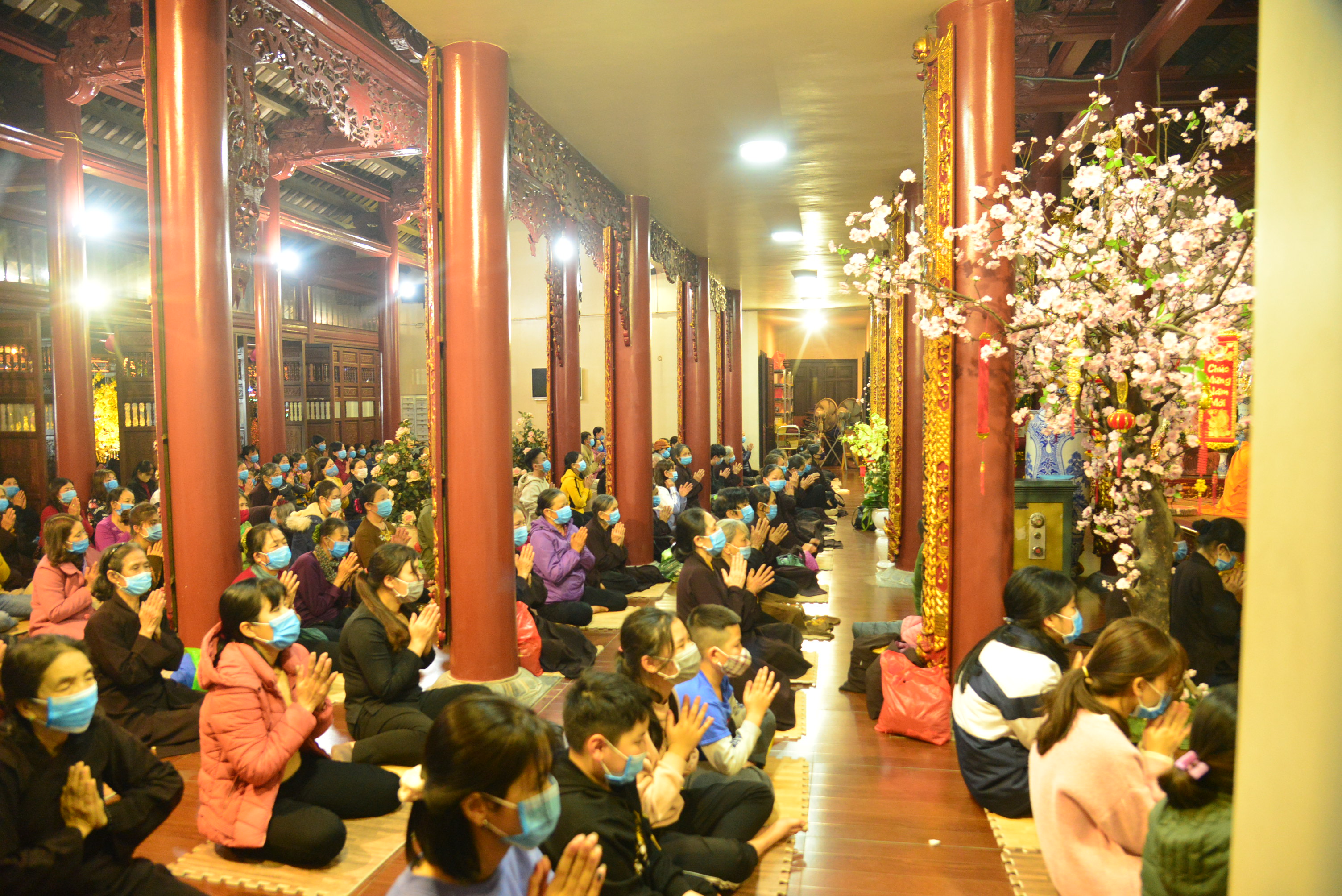 Hải Phòng: Chùa Phúc Linh tổ chức lễ Ngũ Bách Danh cầu nguyện Quốc thái, dân an, dịch bệnh tiêu trừ