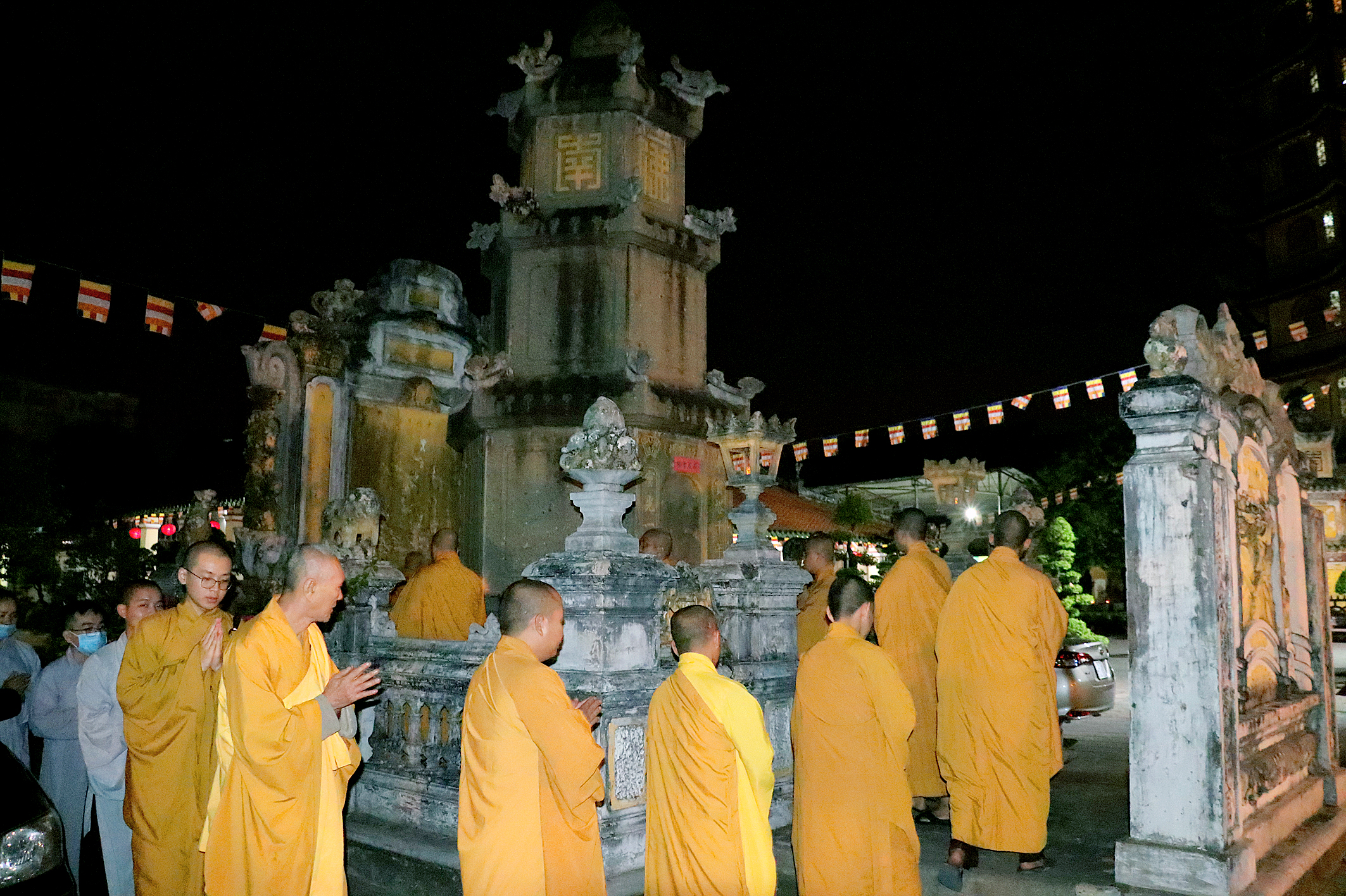Bình Dương: Lễ tảo tháp, tưởng niệm chư vị Tổ khai sơn tại chùa Hội Khánh