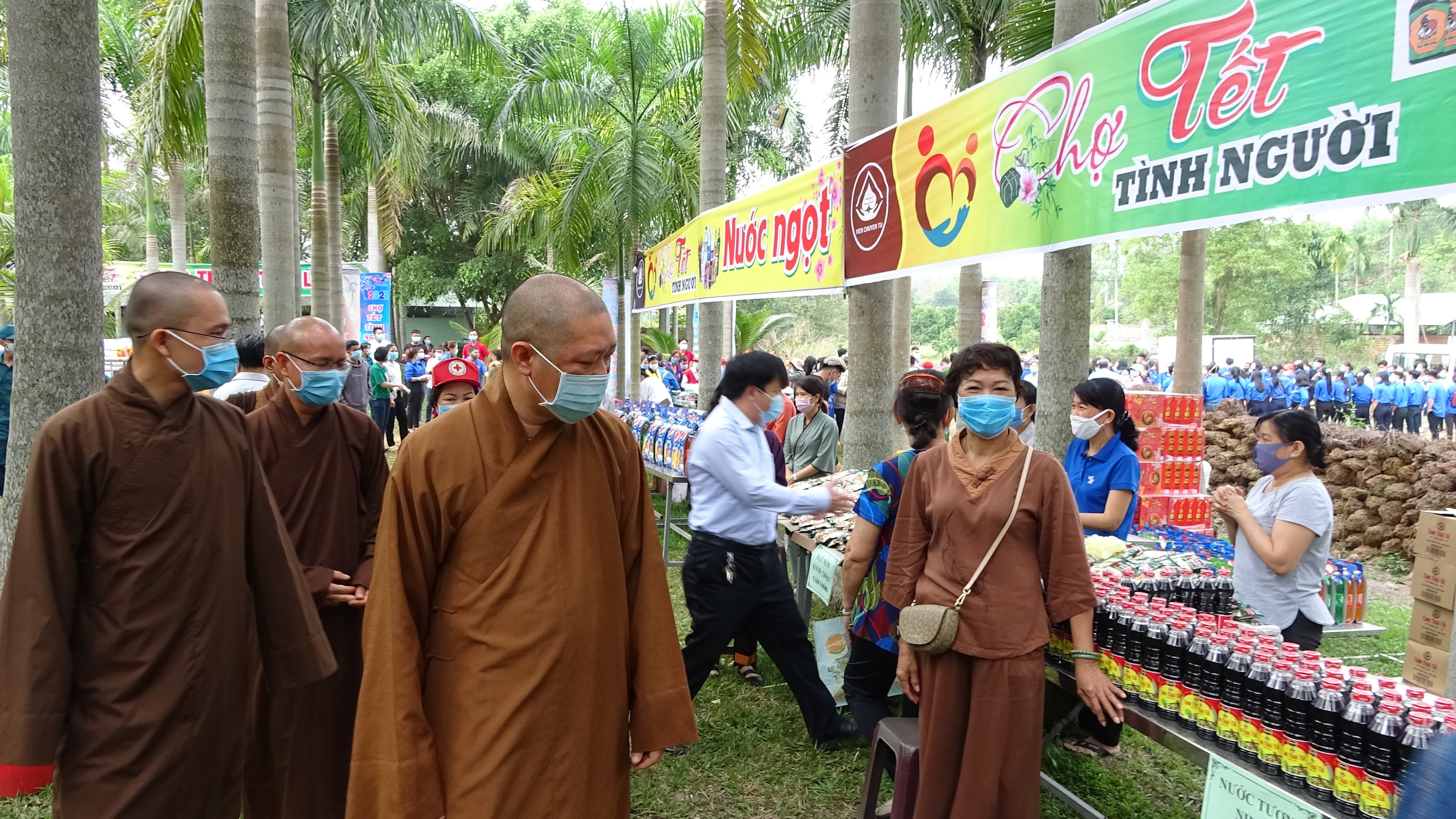 Đồng Nai: Viện Chuyên Tu 2 tổ chức "Chợ Tết tình người - Lần 1" Xuân Tân Sửu 2021