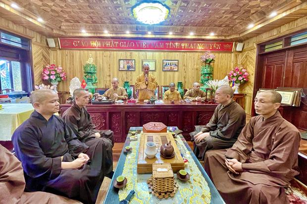 Thái Nguyên: BTS Phật giáo Tỉnh họp mặt đầu xuân Tân sửu- 2021
