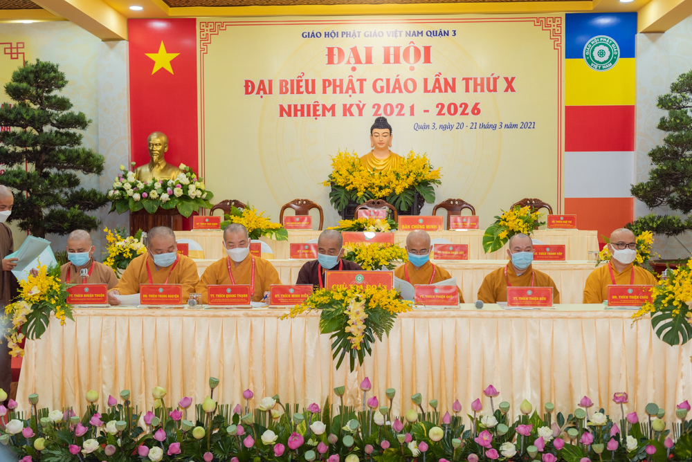 TP.HCM: Phiên họp trù bị Đại hội Đại biểu Phật giáo Quận 3 lần thứ X (2021-2026)