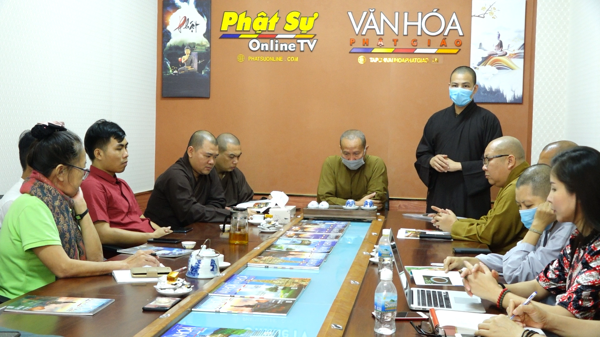 TP.HCM: Tạp chí Văn Hóa Phật Giáo và Phật sự Online họp triển khai các công tác Phật sự sắp tới