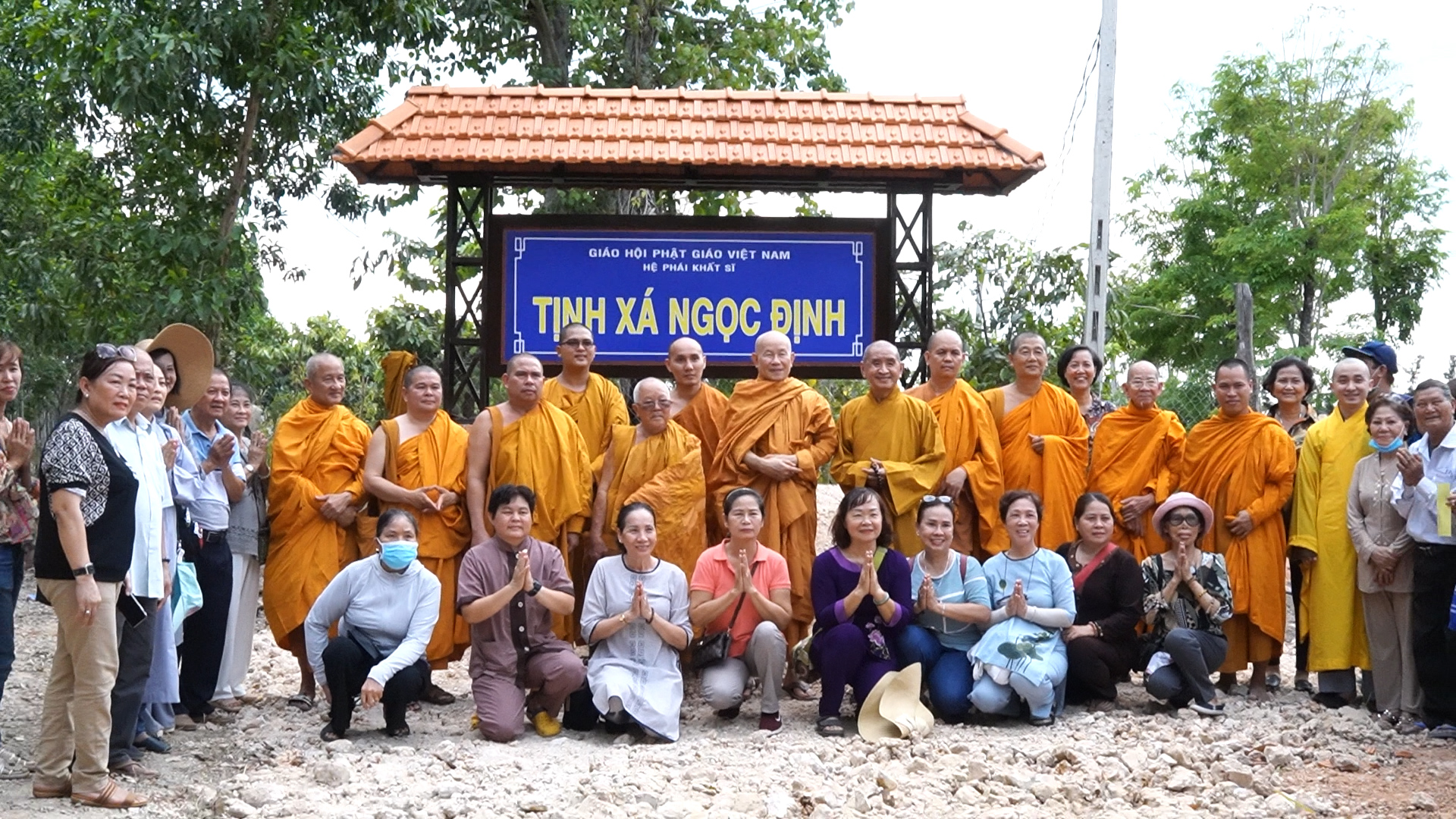 Bình Dương: Lễ thượng bảng hiệu Tịnh xá Ngọc Định