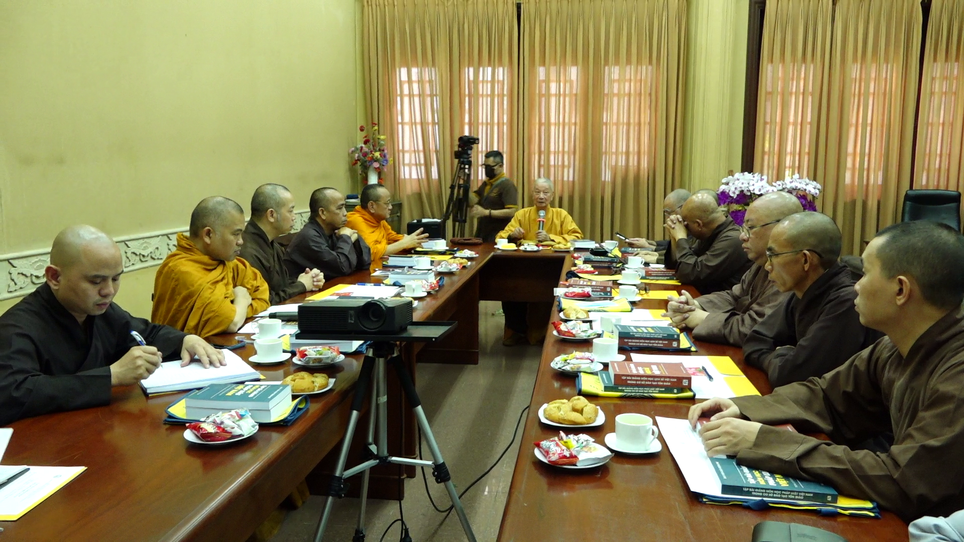 TP.HCM: Hội đồng điều hành Học viện Phật giáo Việt Nam họp đầu năm Tân Sửu