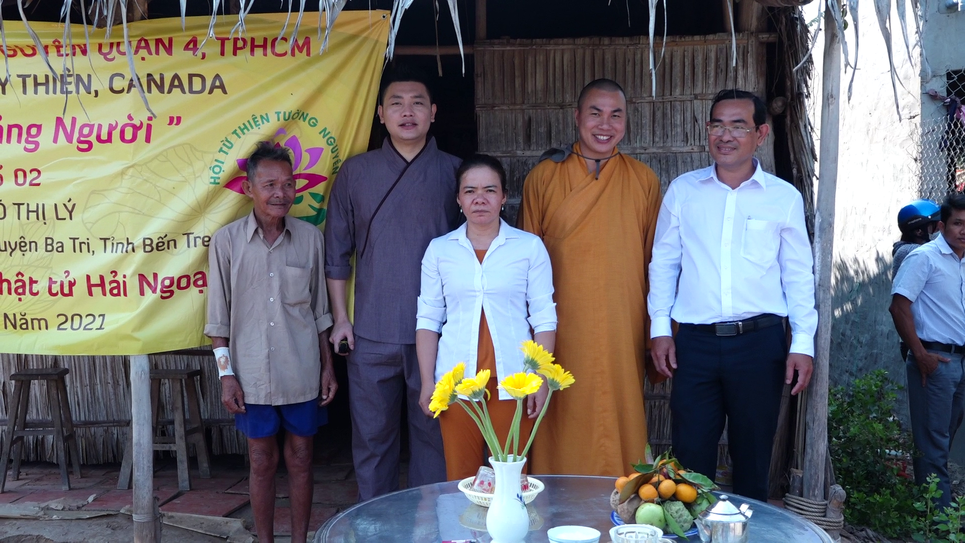 Bến Tre: Hội từ thiện Tường Nguyên khởi công 5 mái ấm tình thương tại huyện Ba Tri