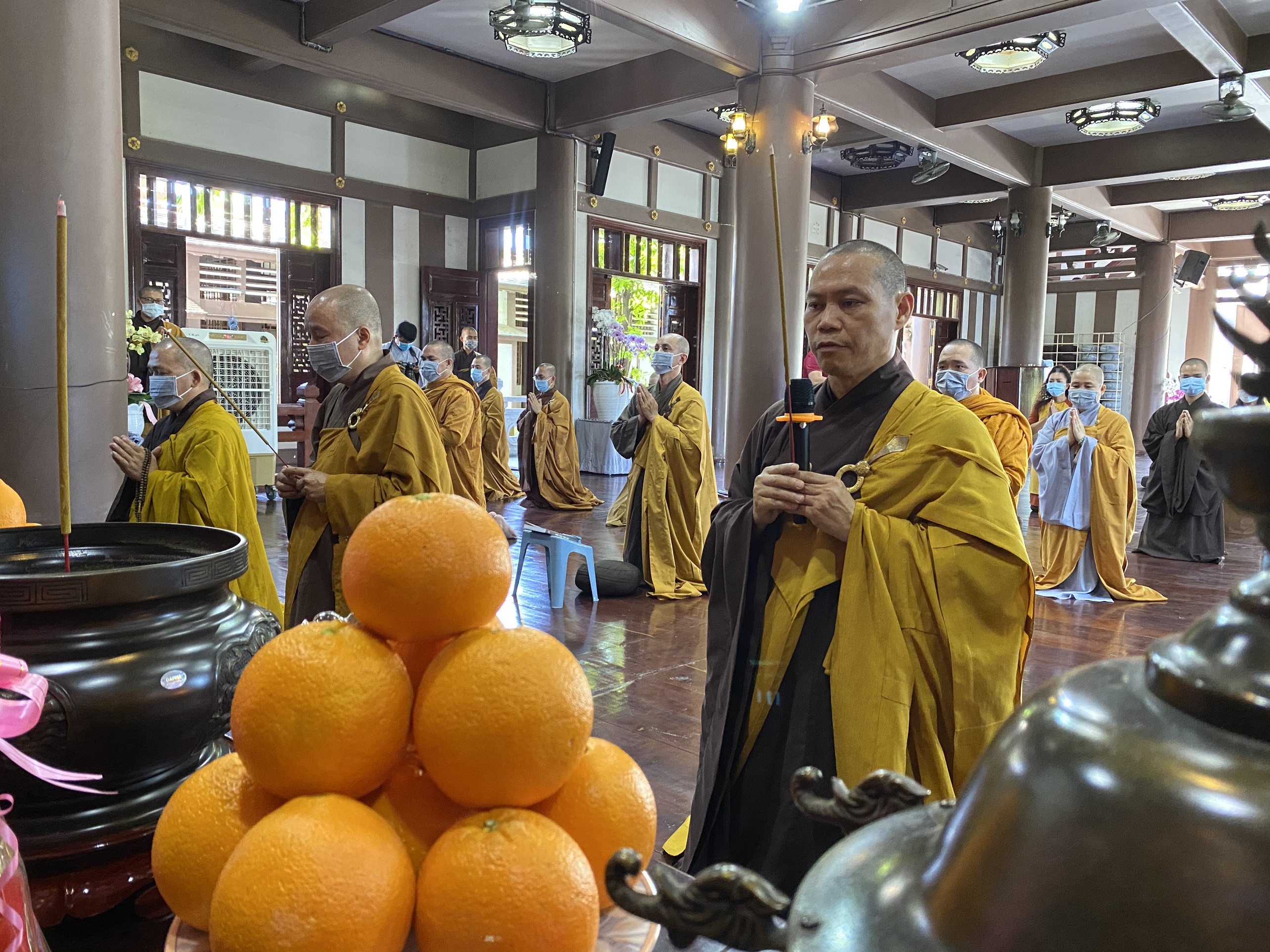 Ban Văn hóa Phật giáo TP.HCM cầu an và cầu siêu cho cộng đồng người Việt tại hải ngoại trong dịch bênh Covid-19