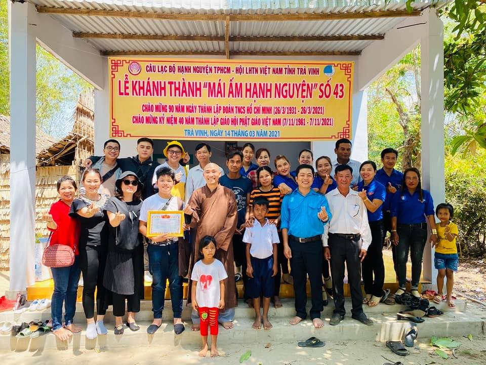 Trà Vinh: Khánh thành mái ấm Hạnh Nguyện số 43