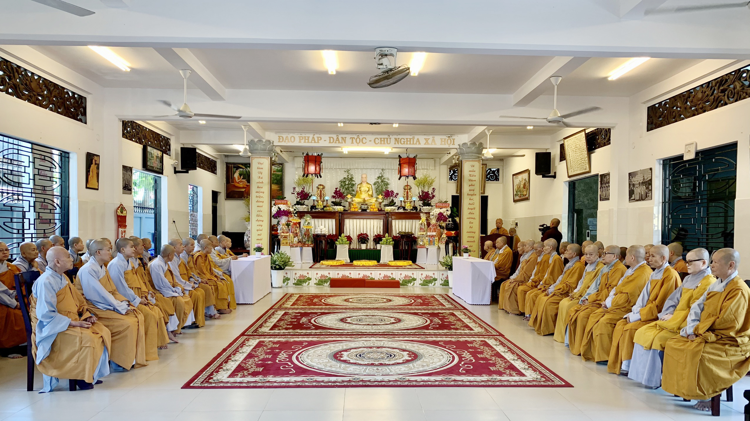 Tiền Giang: Phân ban Ni giới tỉnh tổ chức lễ Tưởng niệm Thánh tổ Ni Đại Ái Đạo và triển khai các hoạt động Phật sự năm 2021