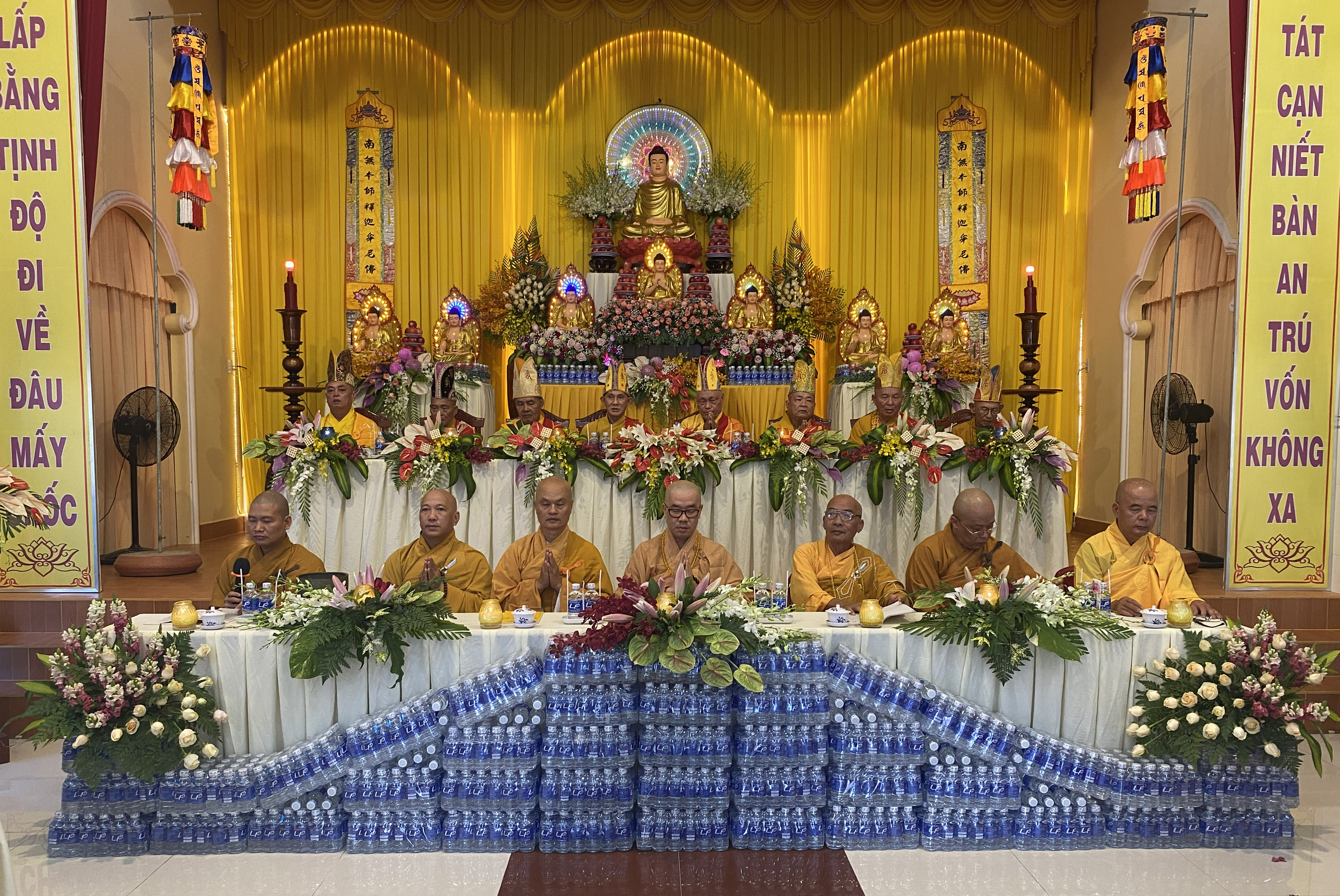 Tiền Giang: Tổ đình Linh Bửu tổ chức Pháp hội Dược Sư cầu quốc thới dân an